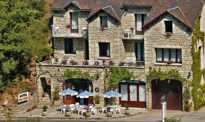 Sainte-Énimie Hotel Chante-Perdrix מראה חיצוני תמונה